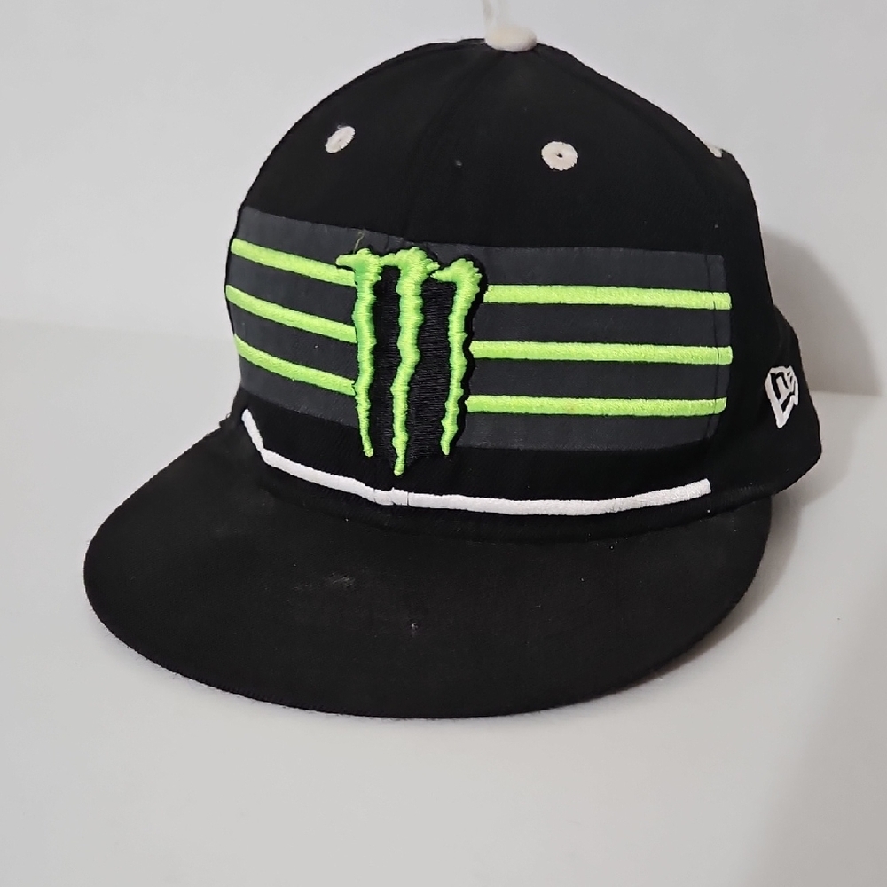 9fifty Black and Neon Green Kids Hat